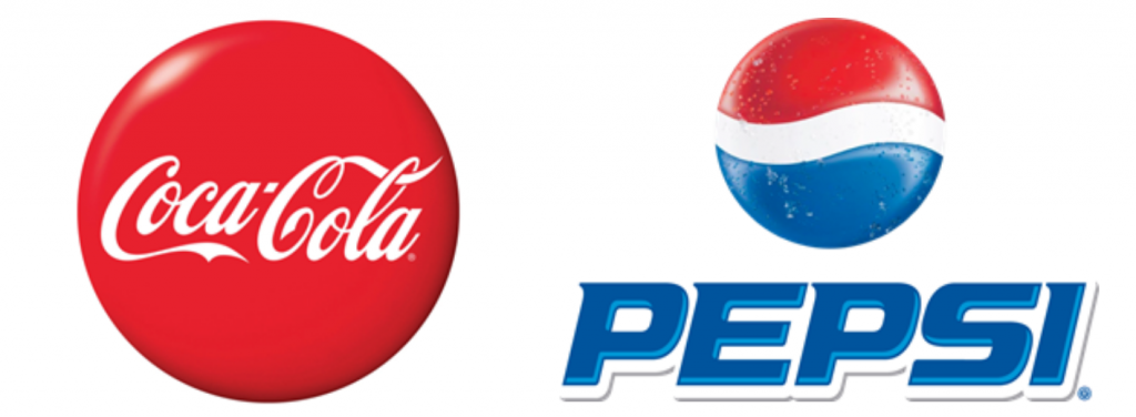 coca cola and pepsi
